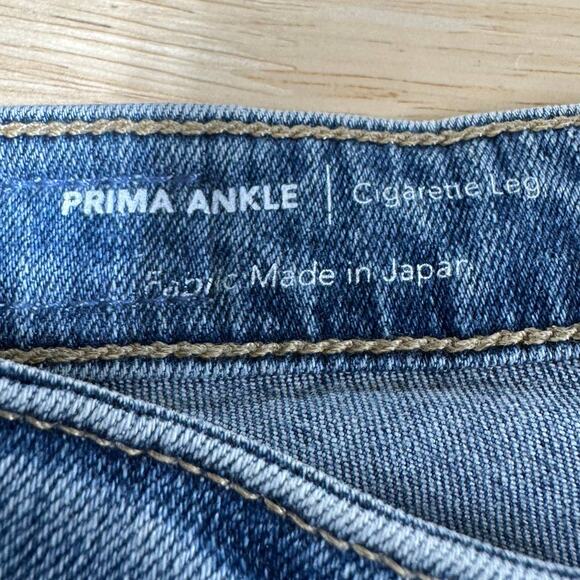 AG Adriano Goldschmied NWT Prima Mid Rise Ankle Cigarette Leg Jeans Size 24R - Picture 4 of 10